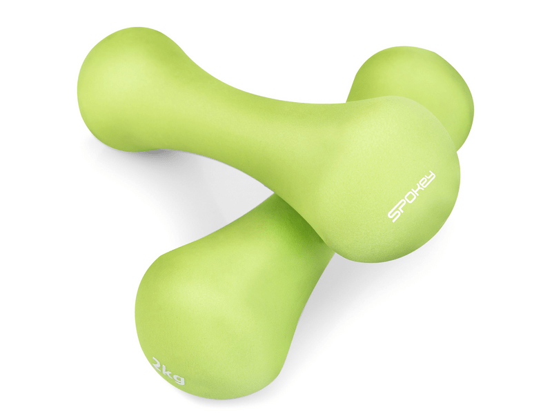 Spokey Bone neoprén kézisúlyzó, 2x 2 kg (39451)