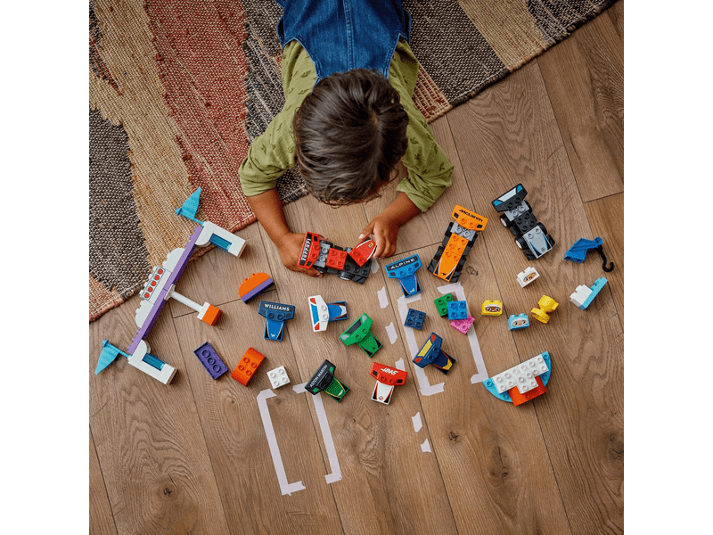 LEGO® DUPLO® City Adventures F1® trkaći automobili i vozači (10445)