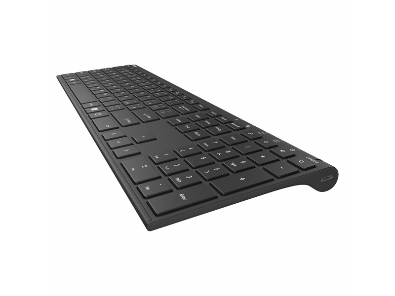 Yenkee YKB 2000 CSBK TRIM bežična tipkovnica, crna