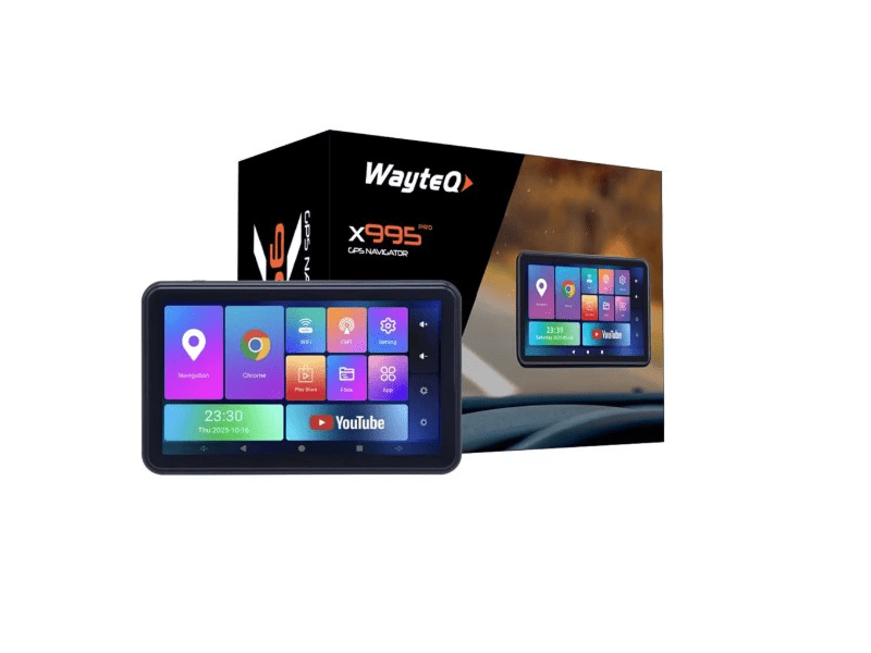 WayteQ X995 Pro Android GPS Navigáció