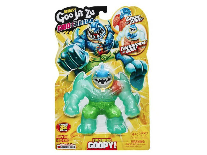 Goo Jit Zu hősei: Ultra Goo nyújtható akciófigura (több féle)