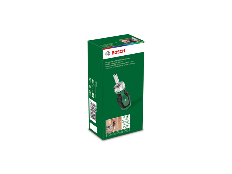 Bosch Stubby odvijač s čegrtaljkom i setom bitova (1600A027PK)