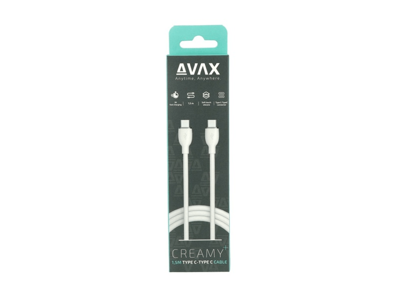 Avax CB623 Creamy+ Type C - Type C 60W kabel za brzo punjenje
