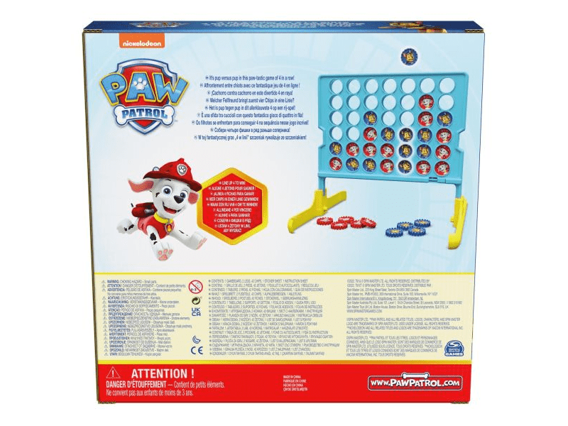 Mancs őrjárat: Négy a nyerő társasjáték (6067830)