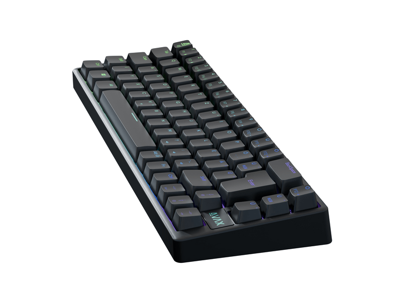 Avax GM01Y Pro 65% Gasket RGB tri-mode Mechanikus billentyűzet