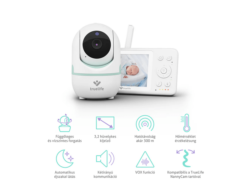 TrueLife NannyCam R4i bébiőr