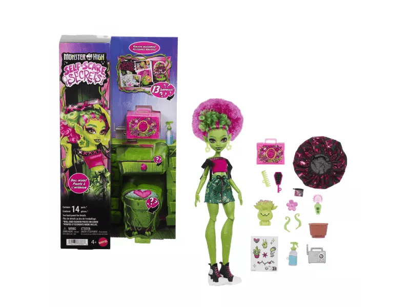 Monster High: Rémségápolás baba - Venus (JHK45)