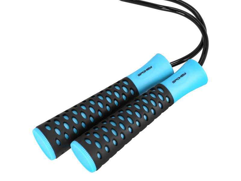 Spokey Candy Rope II ugrálókötél, fekete/kék (32413)