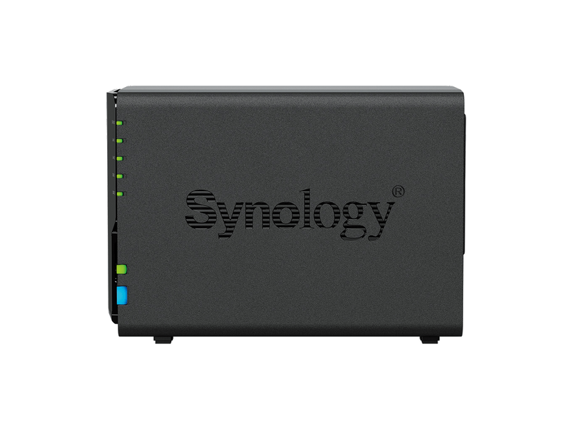 Synology DiskStation DS224+ 2 fiókos NAS 2x4TB HDD-vel