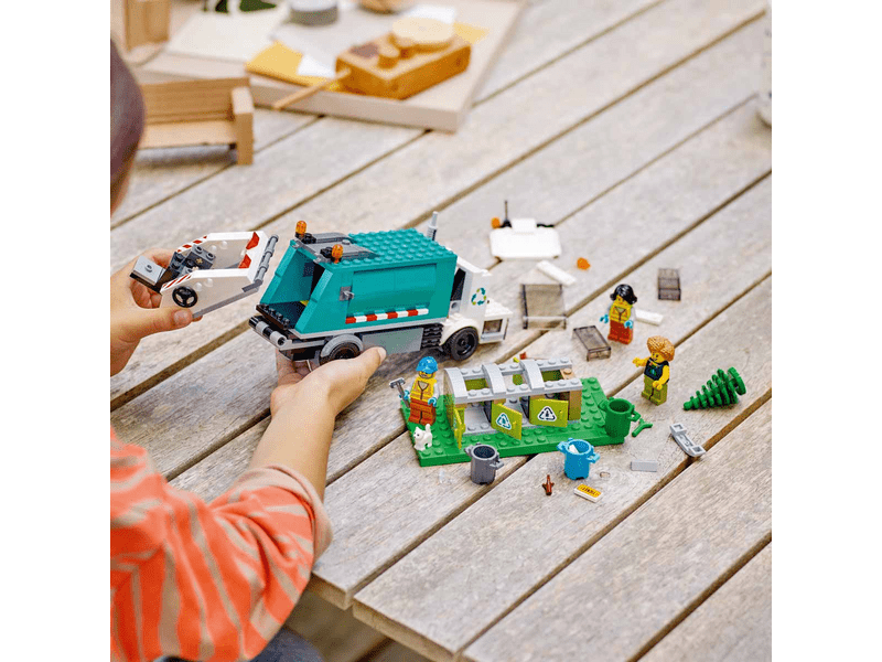 LEGO® City Szelektív kukásautó (60386)