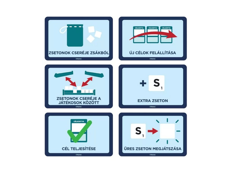 Scrabble Original társasjáték (HXW04)