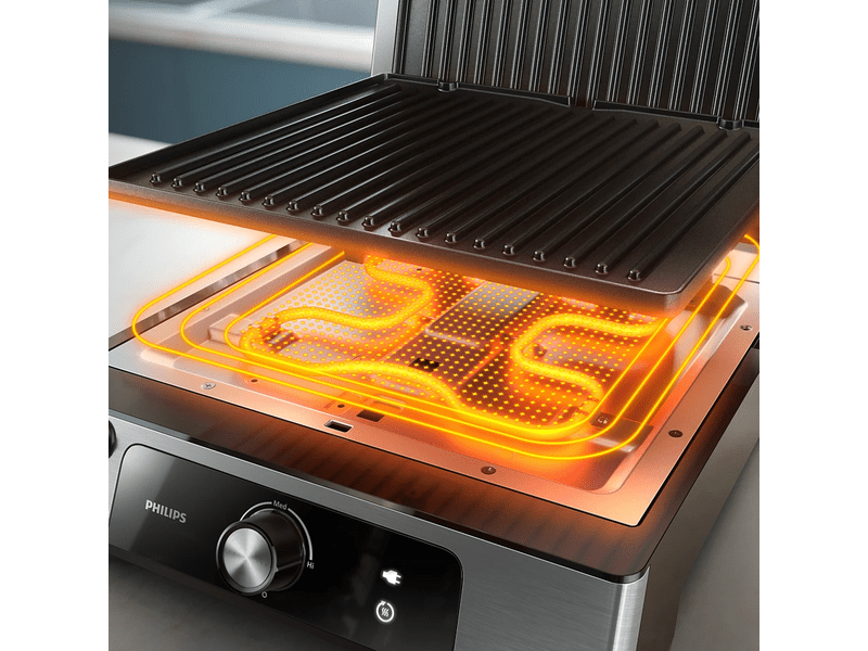 Series 5000 kontakt grill,fekete