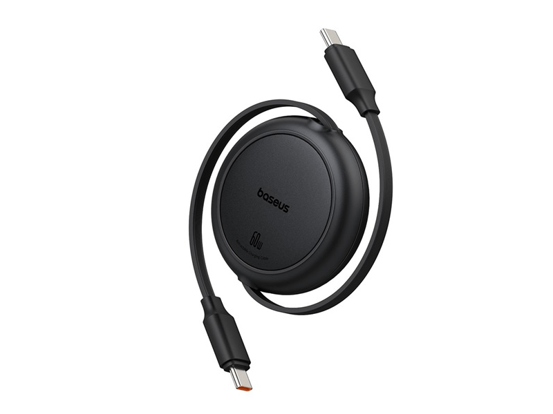 Baseus Free2Pull Mini USB Type-C 60W behúzós kábel, 1 m (P10364500111-01)