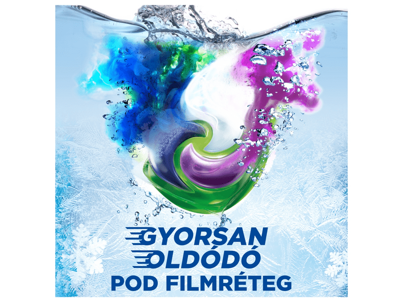 Ariel All-in-1 PODS +Touch of Lenor Amethyst Flower mosókapszula, 52 db