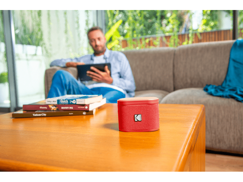 Kodak Soundbrix hordozható hangszóró, piros (KO-BRIXRD)
