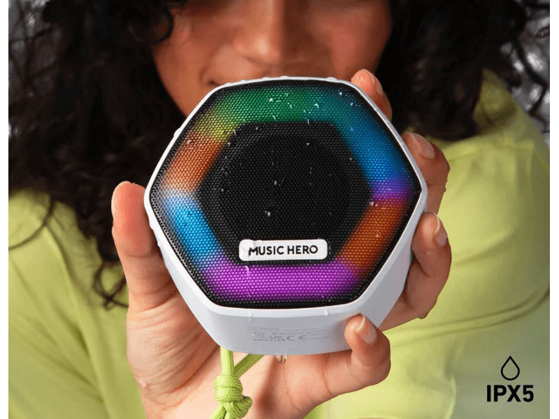 Music Hero Ibiza Bluetooth zvučnik, bijeli (MHSPIBIZA5BTW)