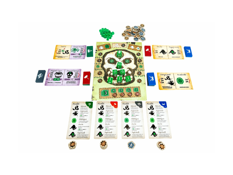 Smaragd koponyák társasjáték (TWG10002)