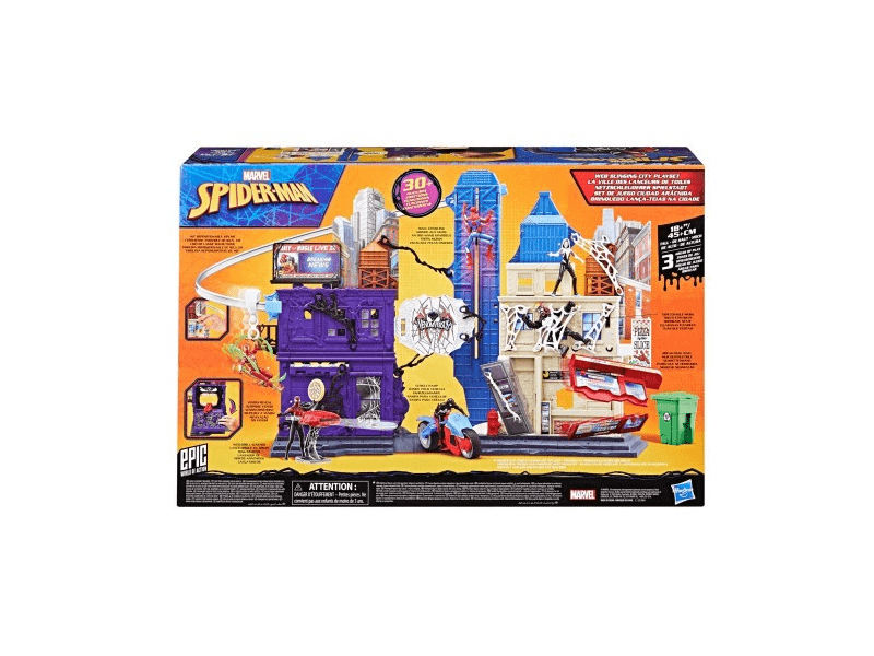 Marvel Spider-Man VenomVersus Web Slinging City játékszett (G07375L0)