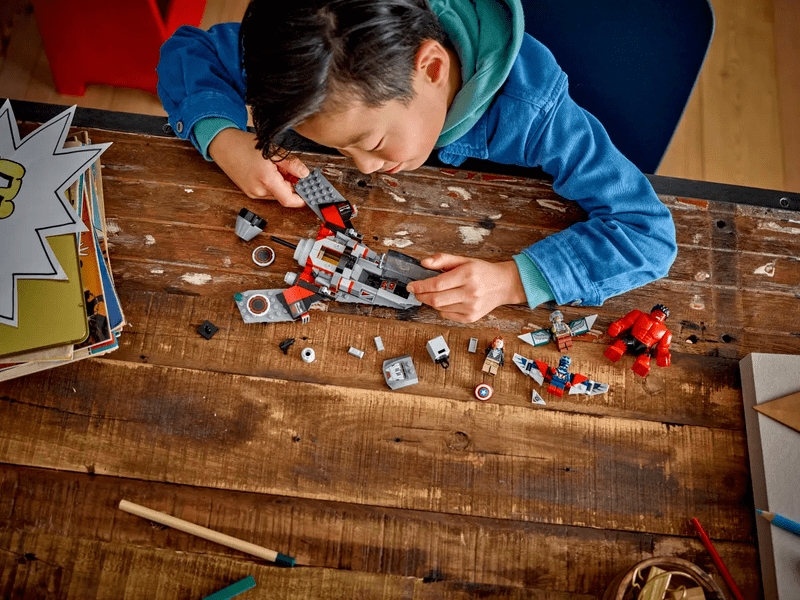 LEGO® Marvel Kapetan Amerika vs. Bitka crvenog Hulka (76292)