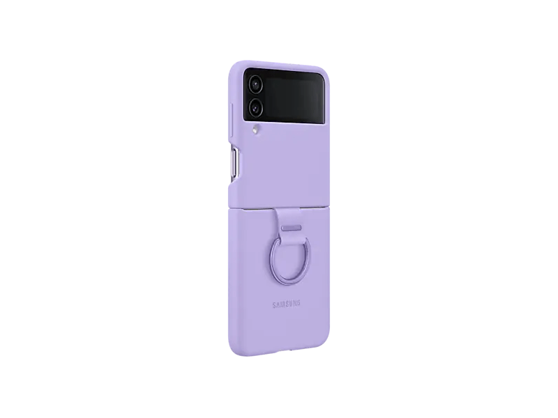 Silicone Cover with Ring. Bora Purple