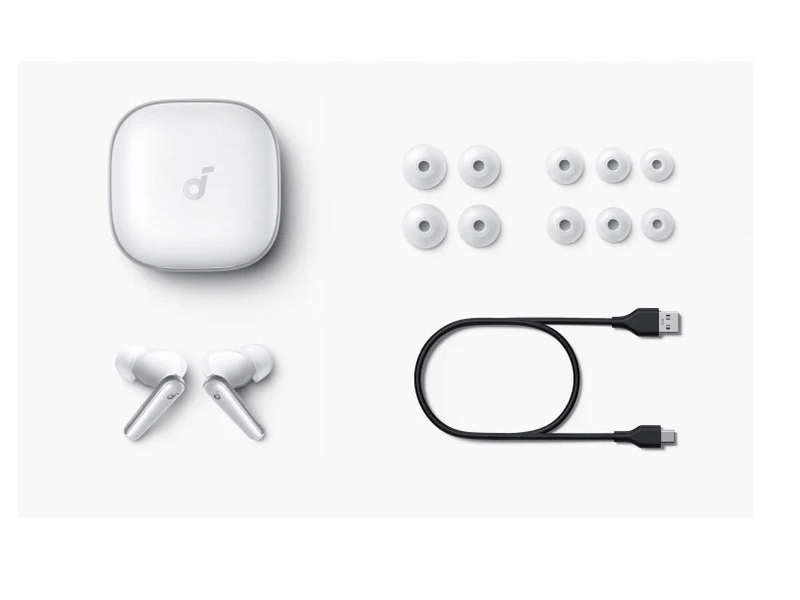 Anker Soundcore Liberty 5 fülhallgató, fehér (A3957G21)