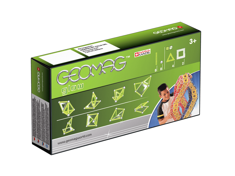 Geomag Foszforeszkáló mágneses építőjáték, 22 db (20GMG00334)