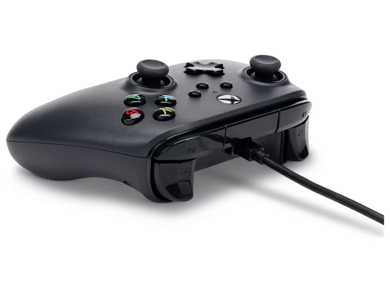 PowerA Xbox Series X|S Vezetékes kontroller, fekete (1519265-01)