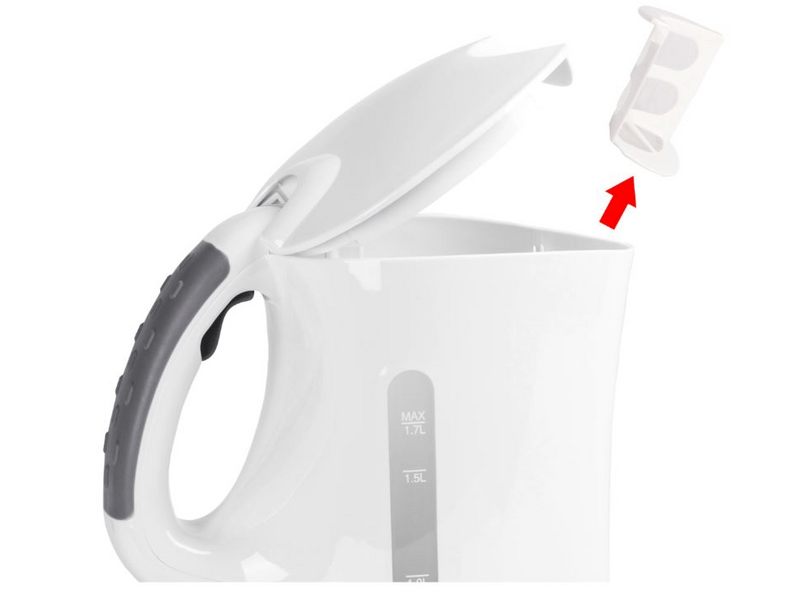 Clatronic WK 3445 Vízforraló, fehér