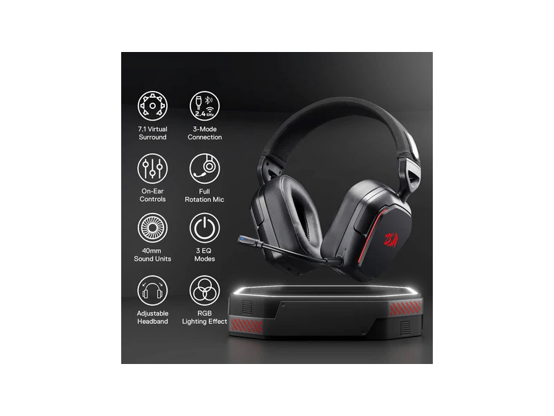 Redragon H868 bežične RGB gamer slušalice