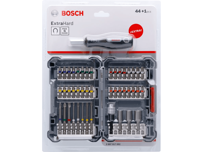 Bosch Egyedi összeállítású csavarbitkészlet, 45 db (2607017692)