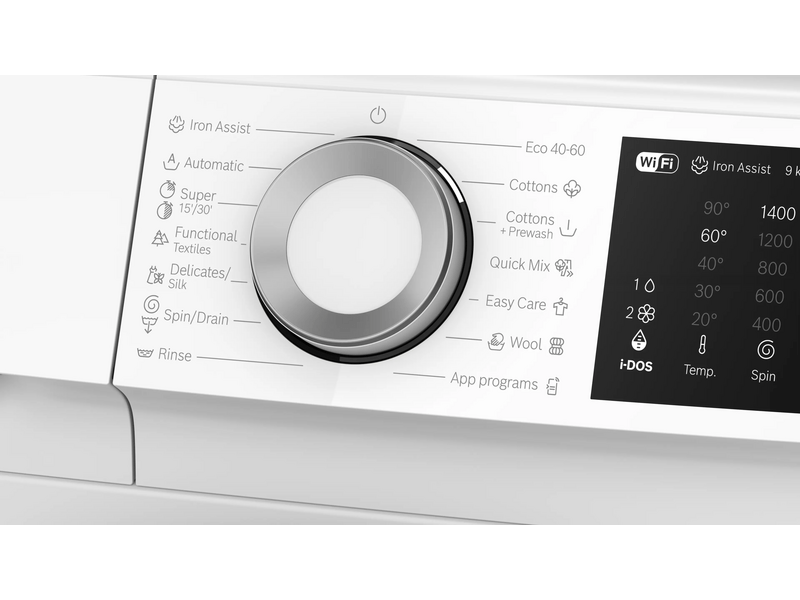 Bosch WGJ244A1BY Elöltöltős mosógép