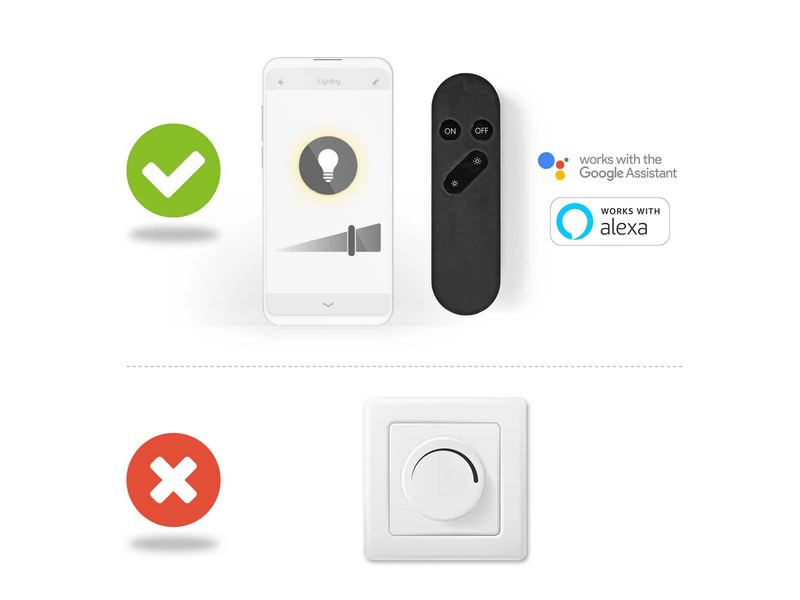 Nedis WIFILRC20E27 SmartLife E27 Színes izzó, 2 db