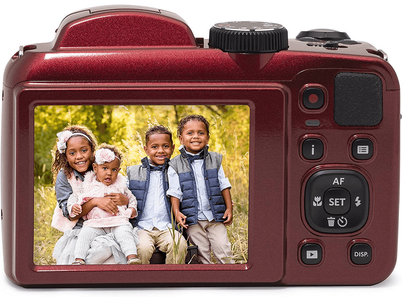 Kodak Pixpro AZ255 digitális fényképezőgép, piros