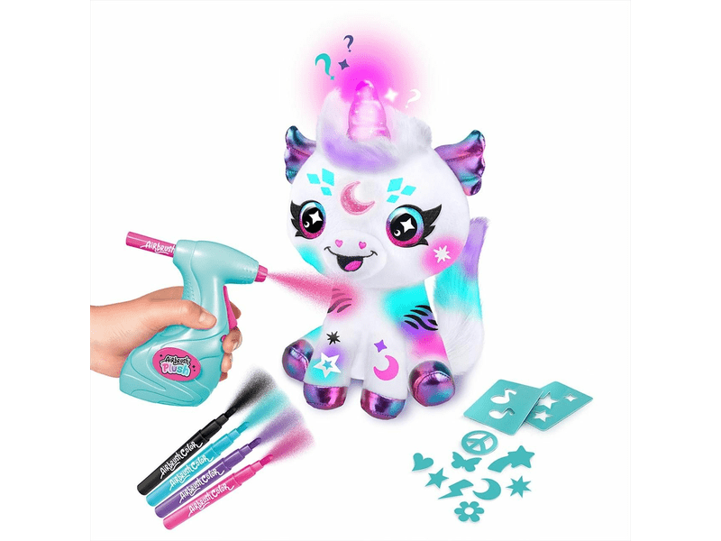 Airbrush Plush kozmički jednorog u boji (AIR028)