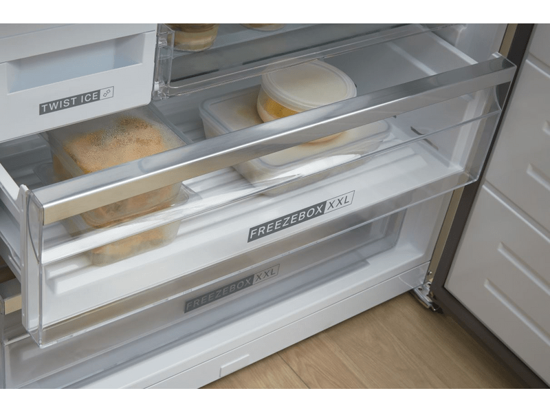 Whirlpool W84BE 72 X 2 Alulfagyasztós kombinált hűtőszekrény