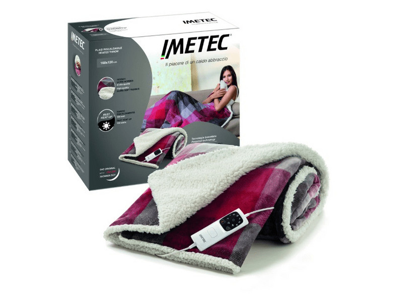 Imetec 16715 Melegítő pléd, 160x120cm