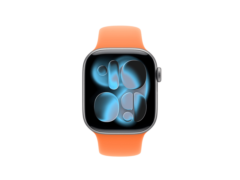 Apple Watch 42 mm-es klementin sportszíj – M/L (MHYE4ZM/A)
