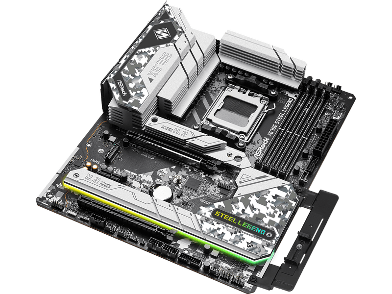 ASRock X670E Steel Legend AMD X670 ATX Alaplap