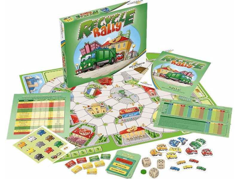 Recycle Rally - Szelektív Rally Társasjáték (ADV64021)