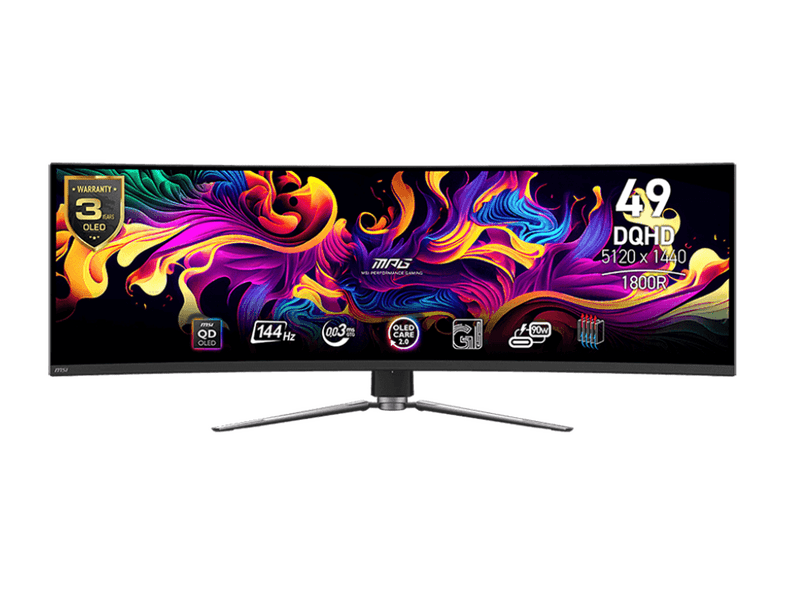 MSI MPG 491CQP QD-OLED Ívelt 49