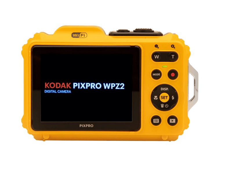 Kodak PixPro WPZ2 Vízálló digitális fényképezőgép, sárga