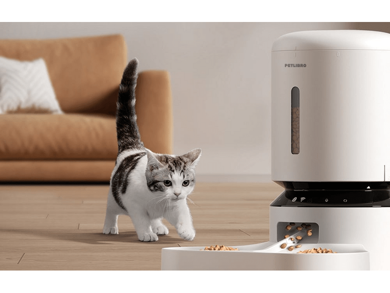 Petlibro Granary WiFi-s eledeladagoló dupla tállal, fehér (PL-AF103-36W)