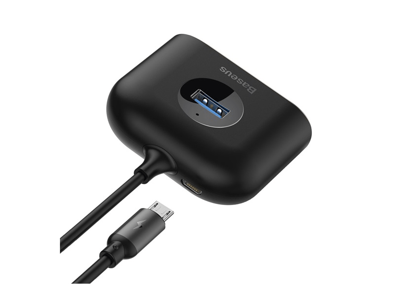 Baseus Square Round 4-in-1 USB Type-A HUB (CAHUB-AY01)