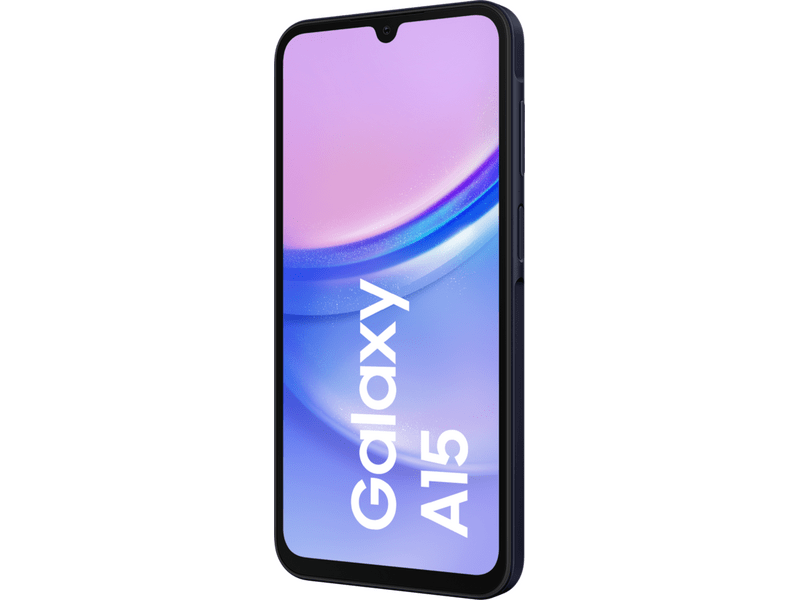 Samsung Galaxy A15 4/128GB Okostelefon, kékes fekete