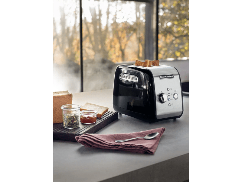 KitchenAid 5KMT221EOB 2 szeletes kenyérpirító, fekete