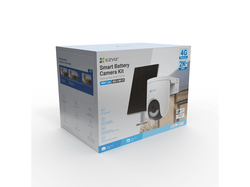 Ezviz HB8C Lite Kültéri kamera + 5W napelem (CS-HB8C LITE KIT)