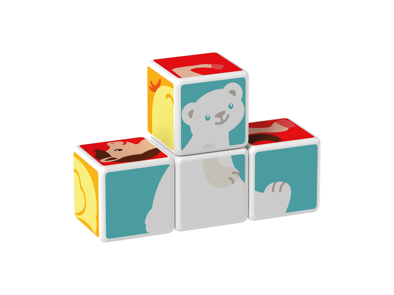 Geomag Magicube Állatok mágneses építőkocka (20GMG00132)