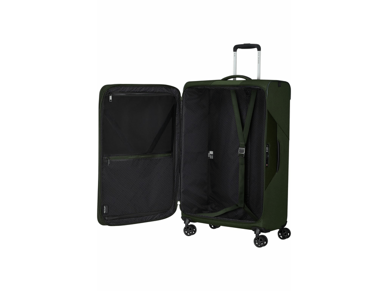 Samsonite Litebeam Spinner Bővíthető bőrönd, 77 cm, sötétzöld (146854-9199)