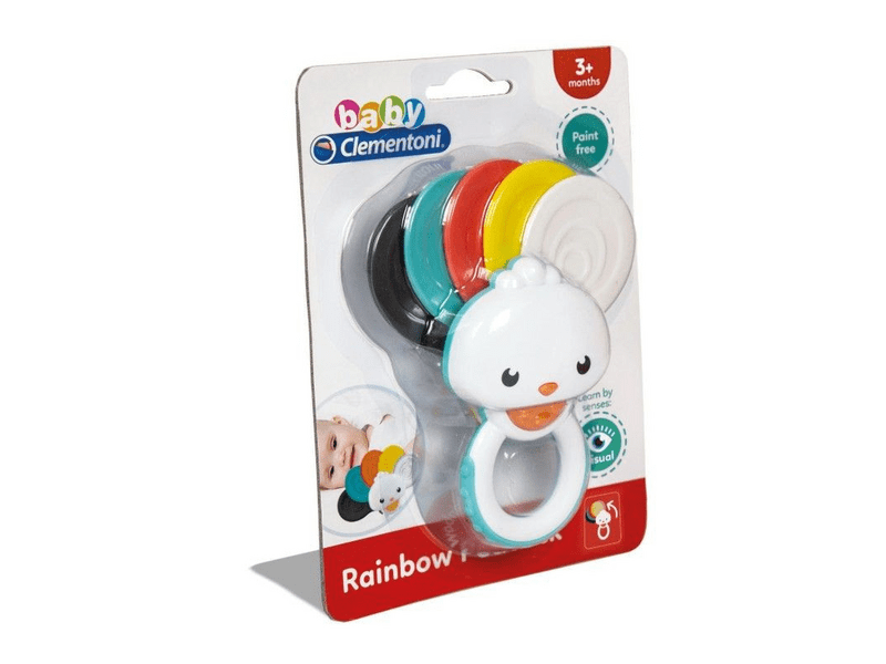 Clementoni szivárványos páva csörgő (17359)