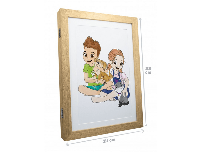 Buki Rajzkiállító és tároló keret (FK013)